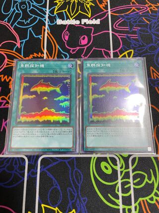 魚群探知機　スーパー　2枚