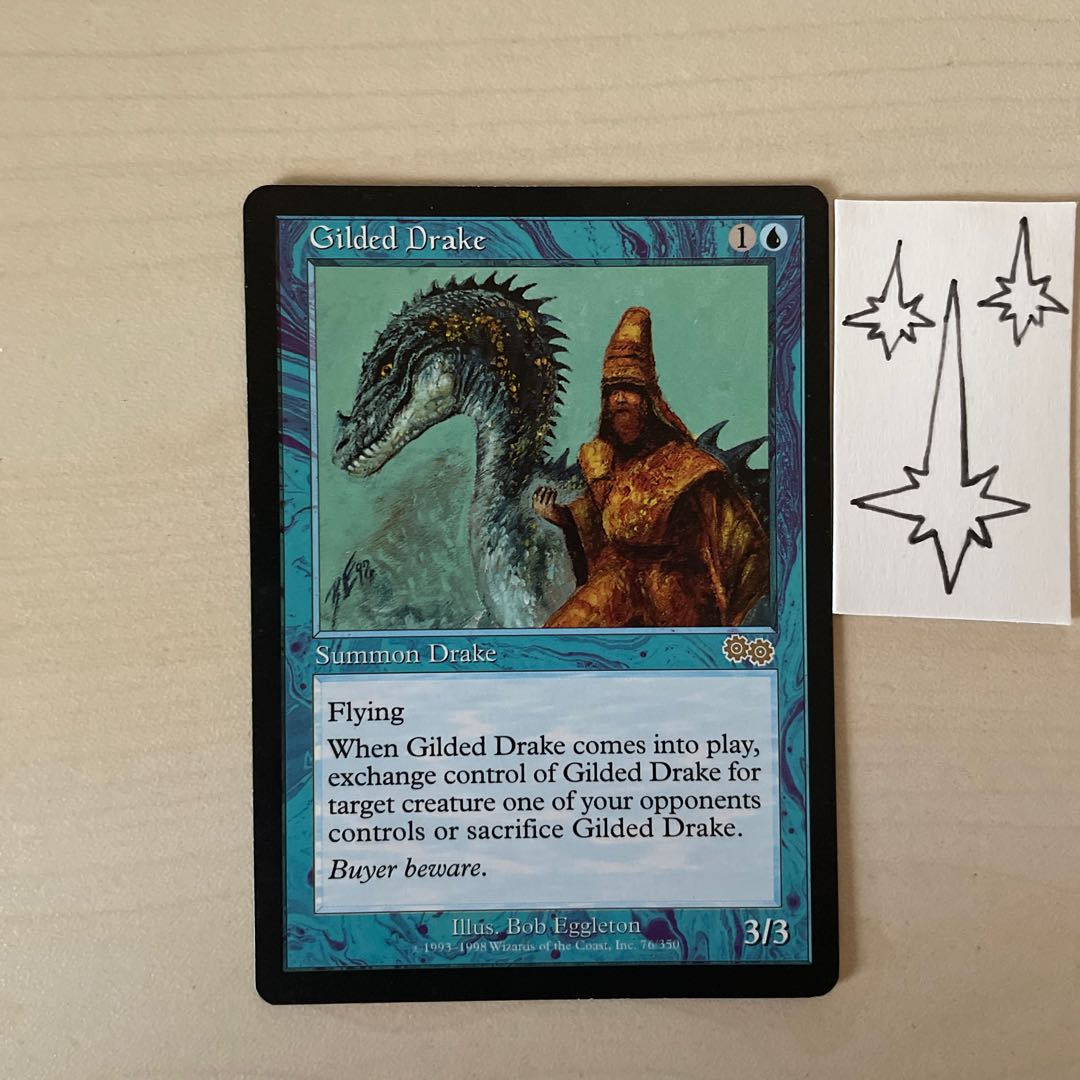 MTG Gilded Drake English