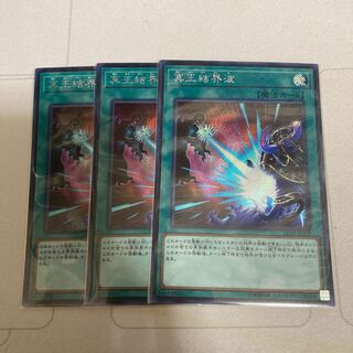 冥王結界波 シークレットレア　3枚
