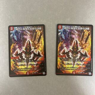 瞬閃と疾駆と双撃の決断