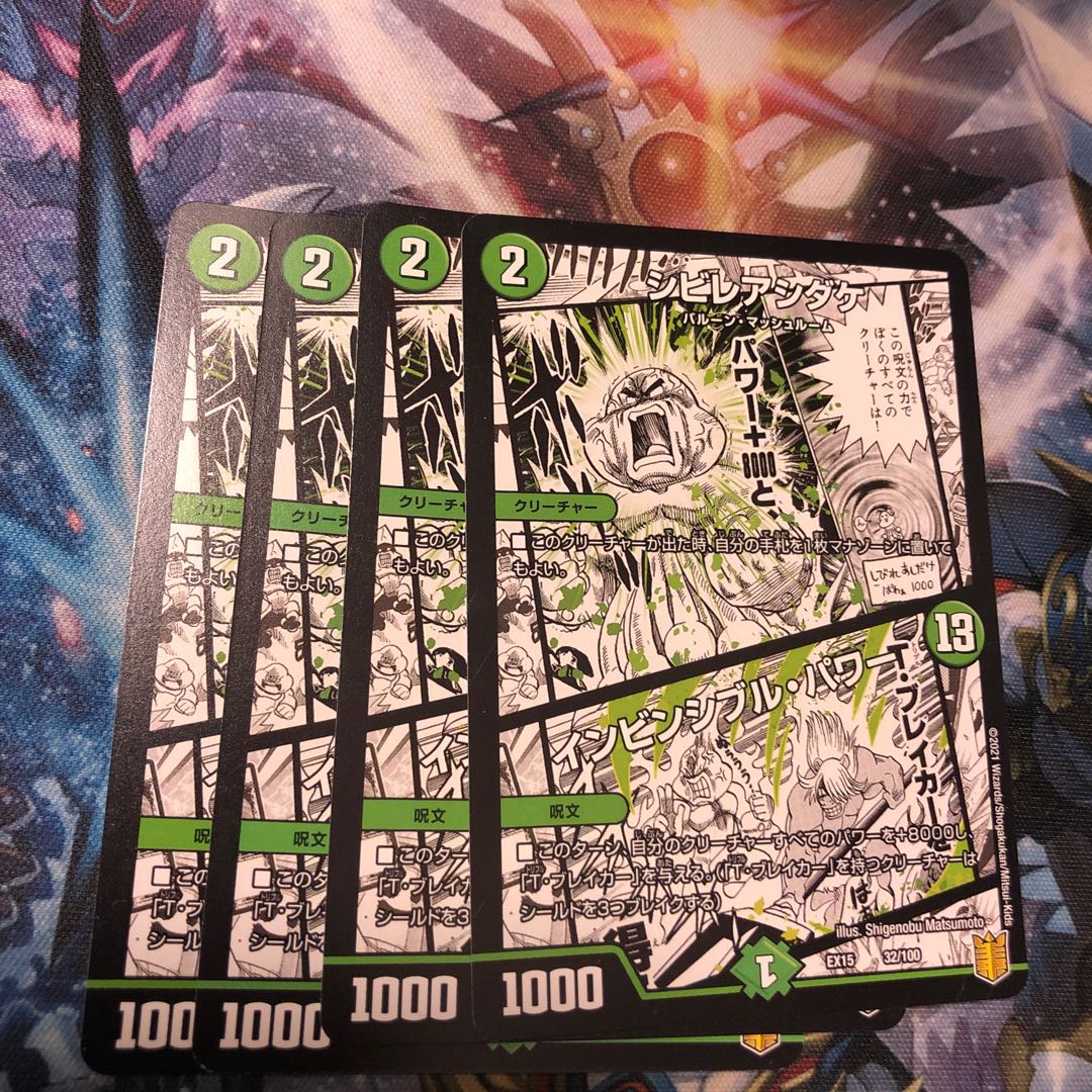 シビレアシダケ|インビンシブル・パワー 4枚