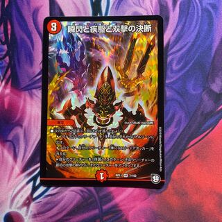 瞬閃と疾駆と双撃の決断