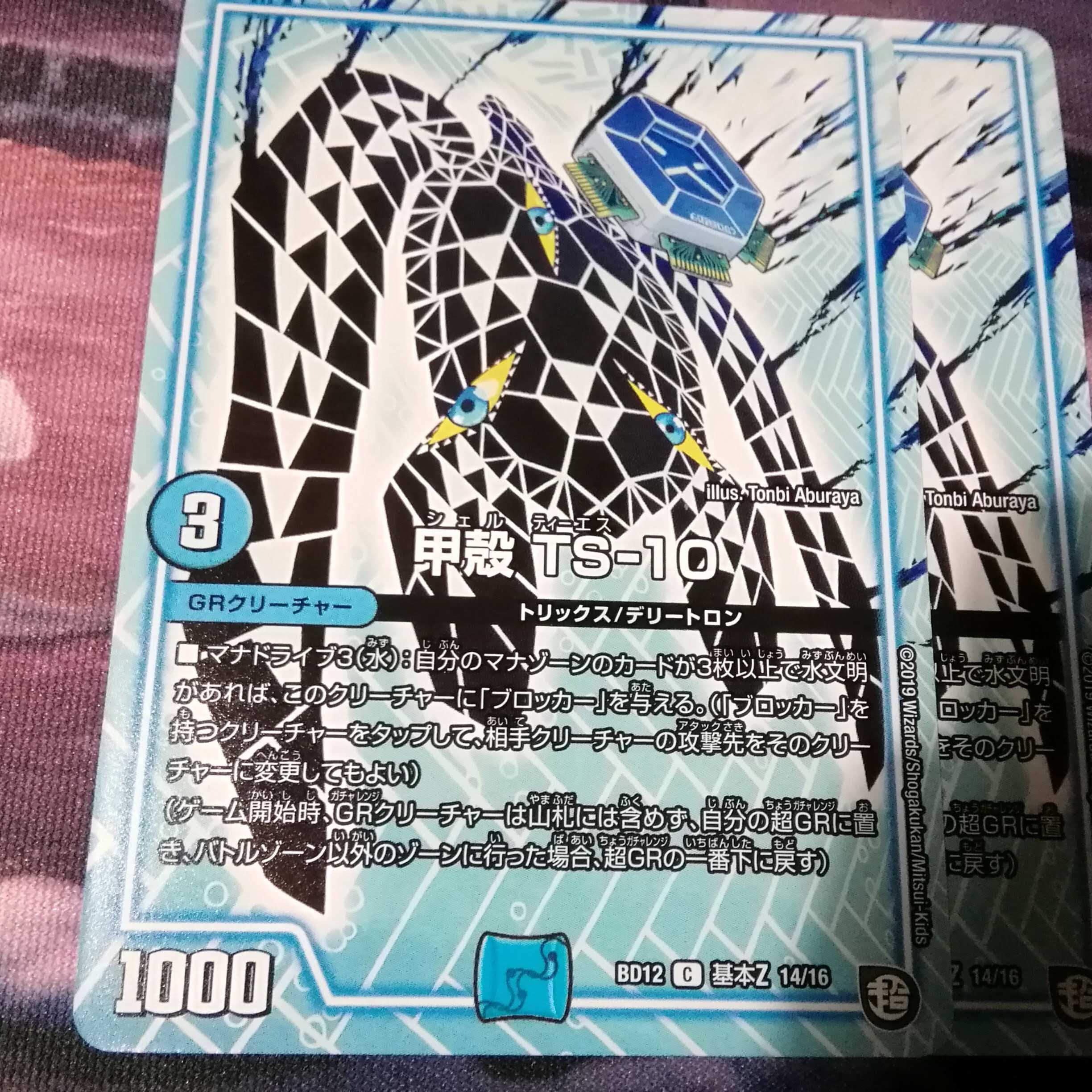 Carapace TS-10, 2 sheets, Akamaru