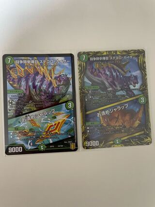 闘争類拳嘩目 ステゴロ・カイザー｜お清めシャラップ R2枚