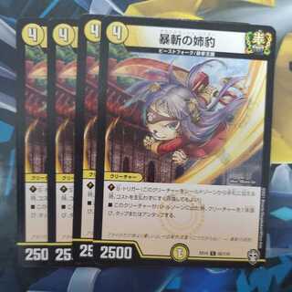 暴斬の姉豹 4枚セット ① アラシスラッシュシスター