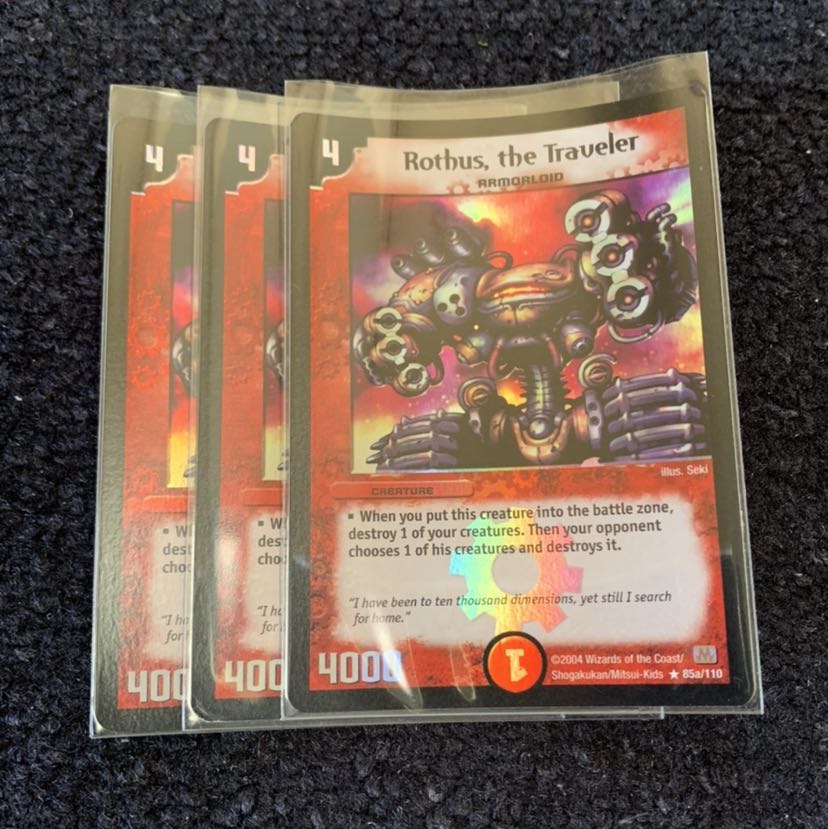 デュエマ 銃神兵ディオライオス 海外版ホイル 3枚