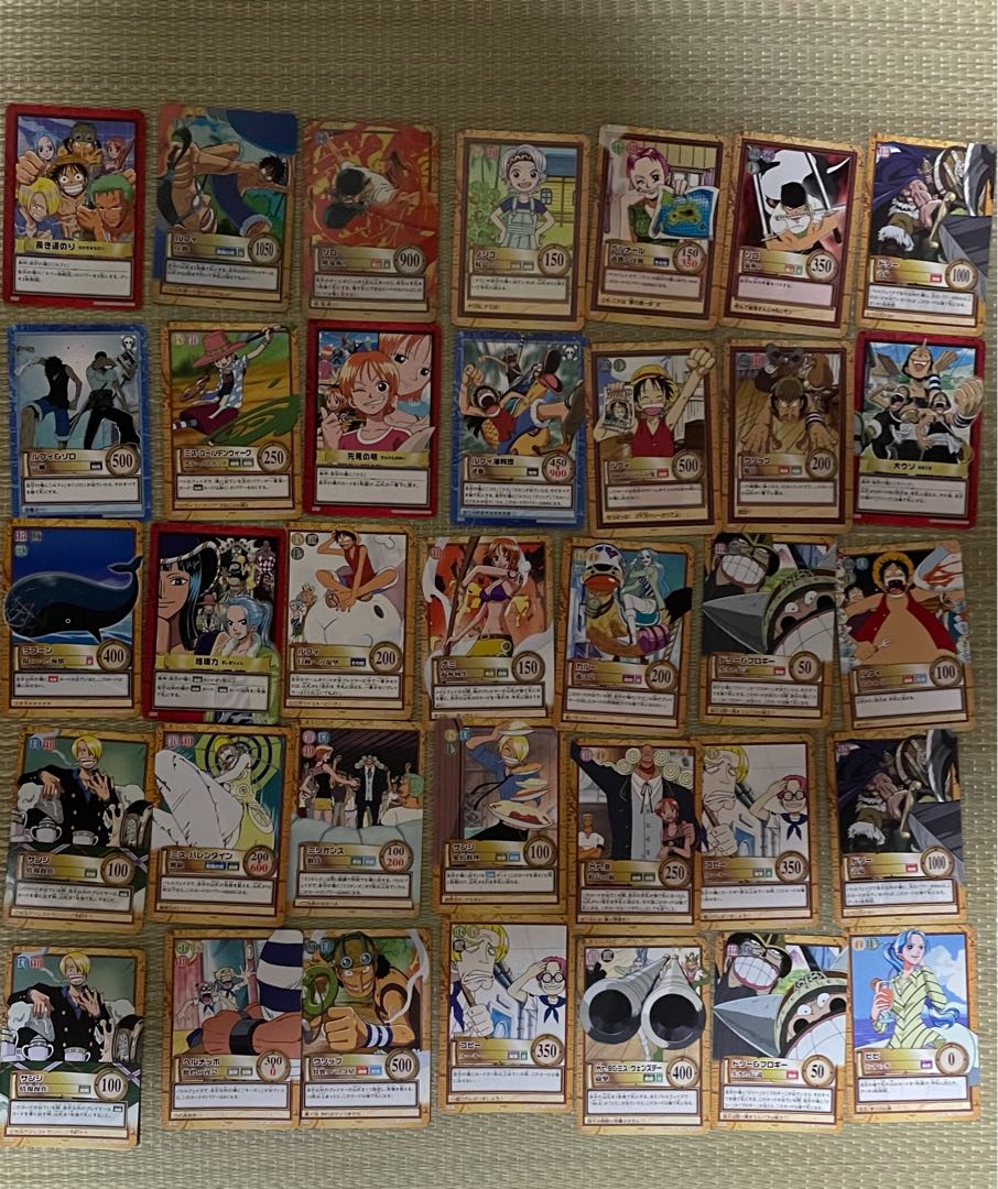 旧 One Piece トレーディングカード トレカ グラバト カードダスの通販 まるり Magi トレカ専用フリマアプリ