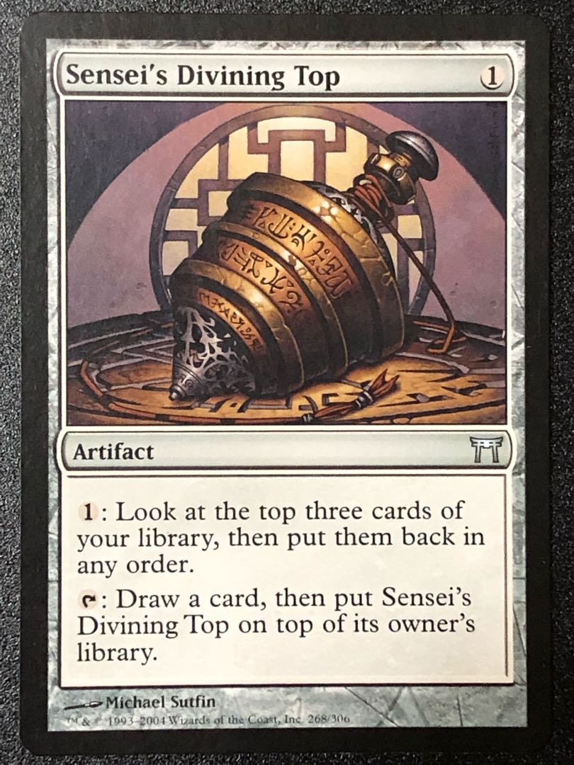 【英語版】師範の占い独楽 【MTG】