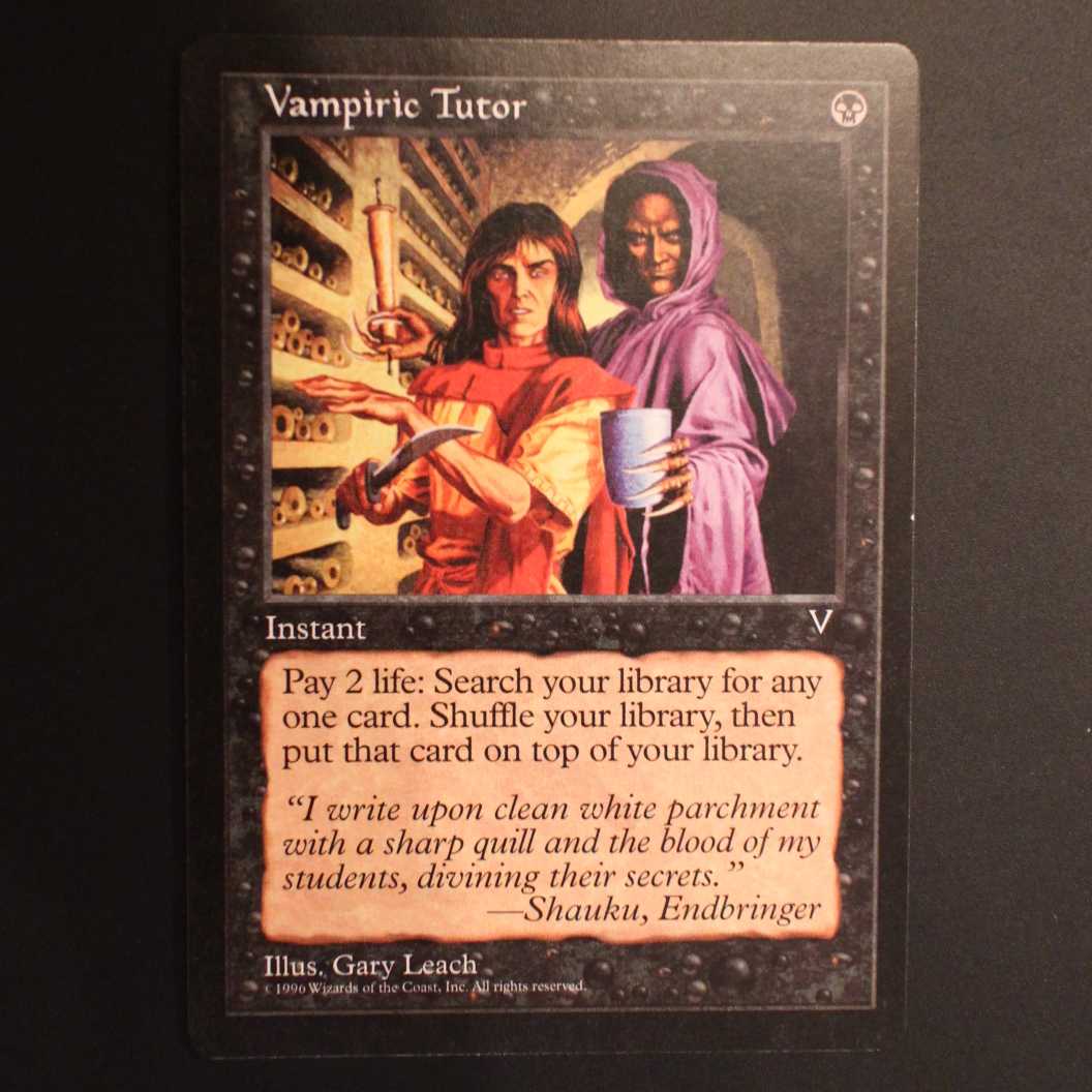 VIS【吸血の教示者】英語