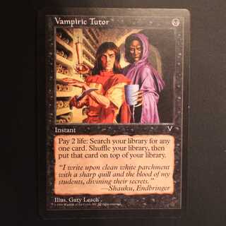 VIS【吸血の教示者】英語