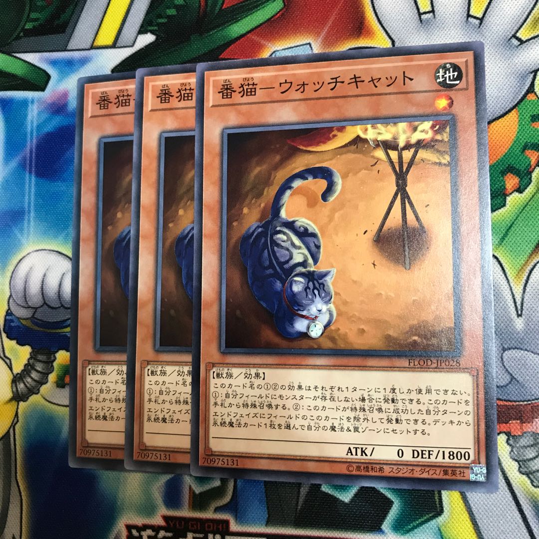 番猫ウォッチキャット 3枚