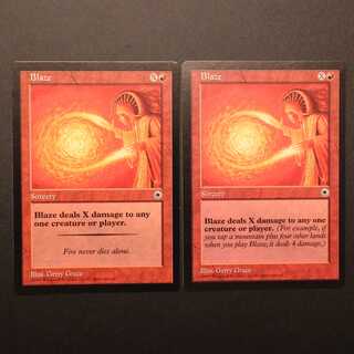 POR [Blaze] English, set of 2