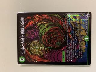 生命と大地と轟破の決断