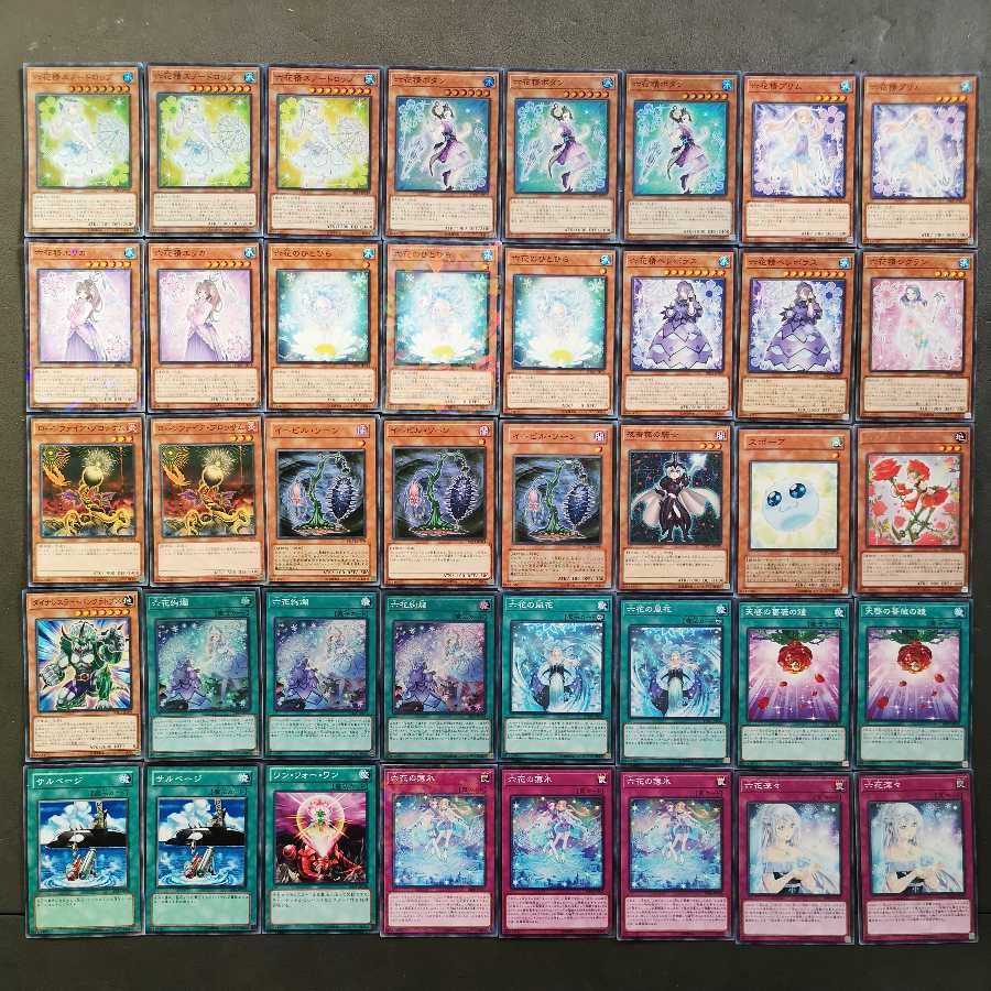 №162 Yu-Gi-Oh! Rokuhana deck