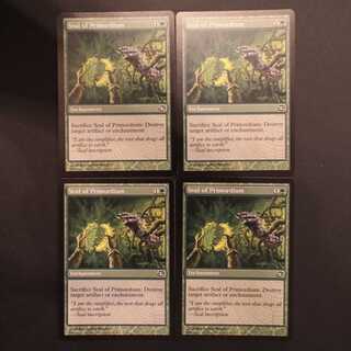 PLC [Seal of Primordium] English 4-card set