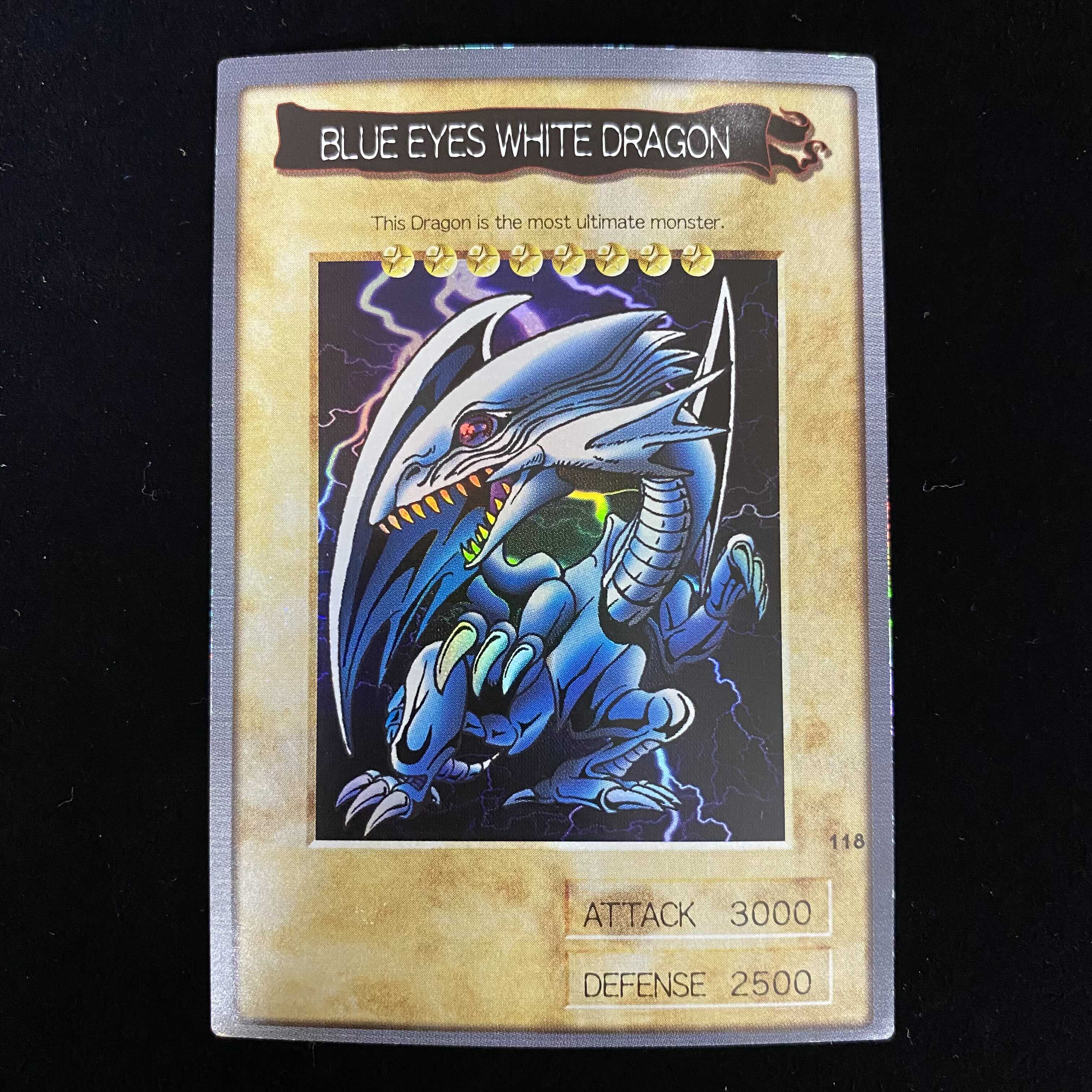 Blue-Eyed White Dragon English Bandai Version