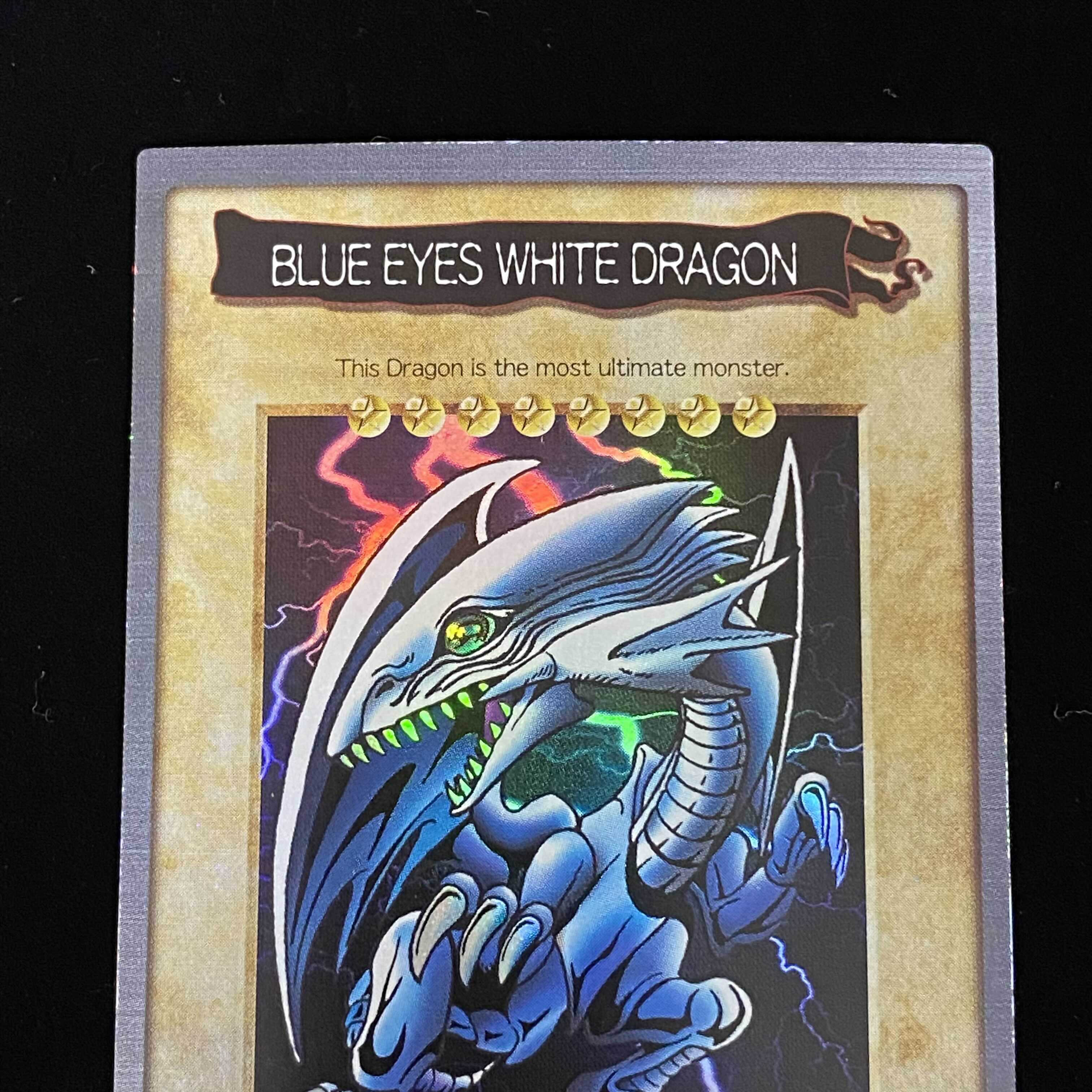 Blue-Eyed White Dragon English Bandai Version
