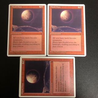 血染めの月　(英語)クロニクル　3枚セット