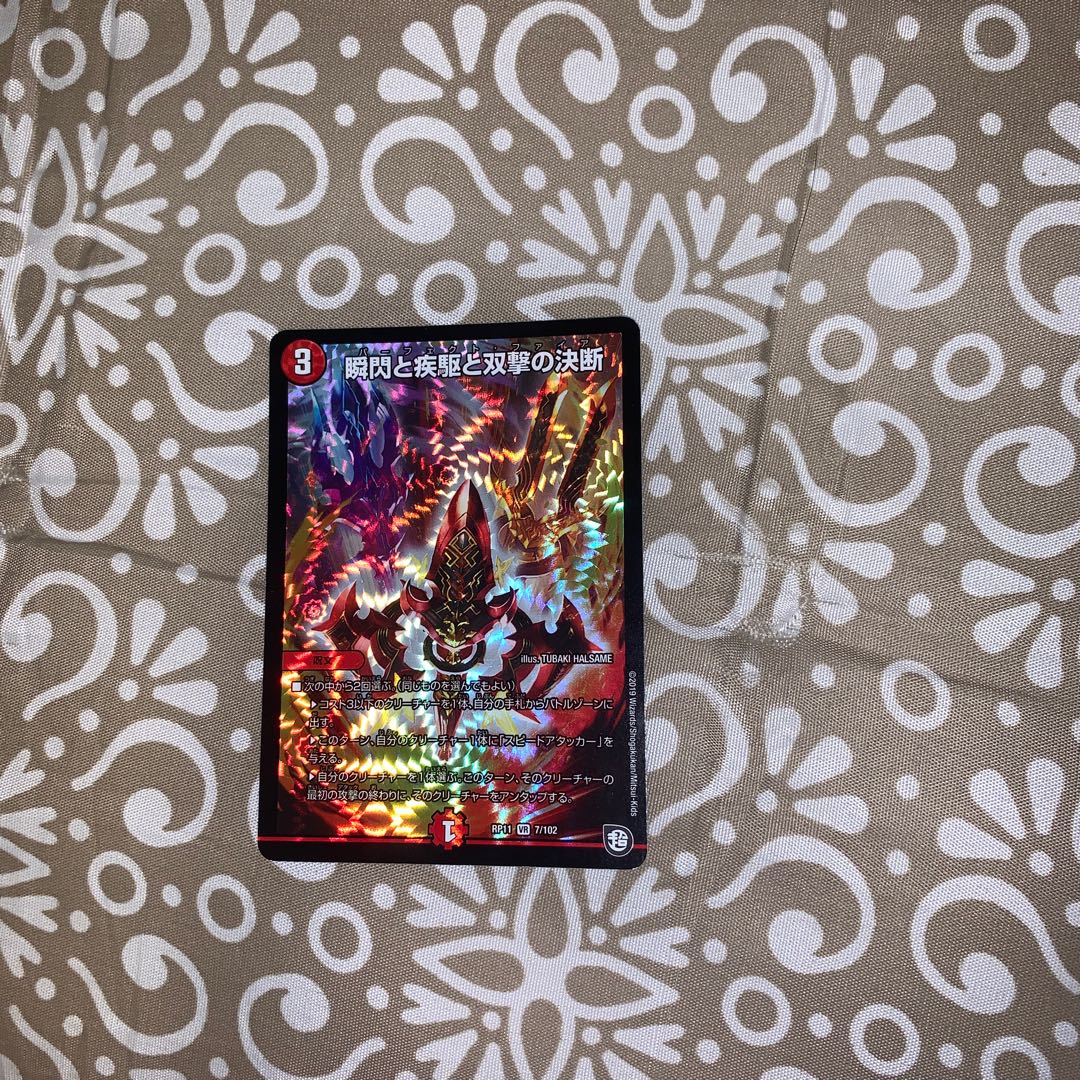 瞬閃と疾駆と双撃の決断