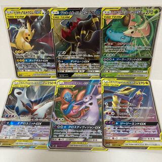 6枚セット ピカチュウ＆ゼクロムGX ラティアス＆ラティオス