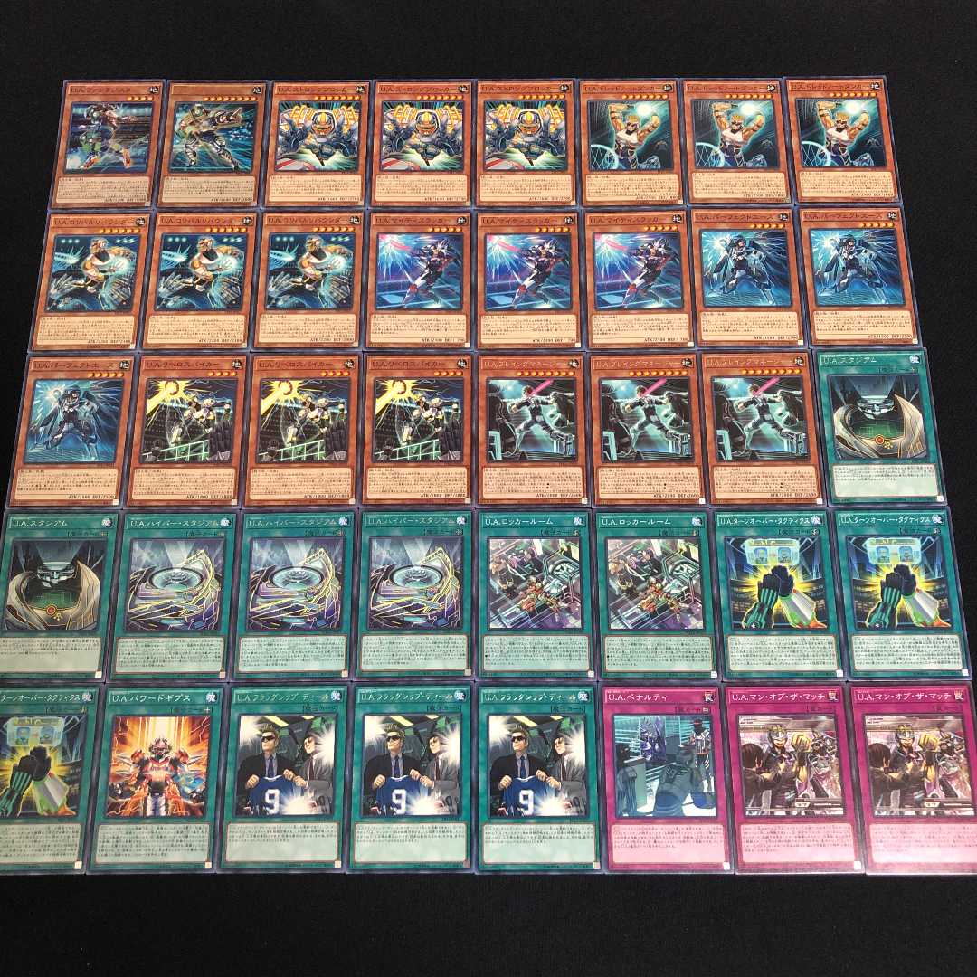 遊戯王【本格構築】U.Aウルトラアスリートデッキ40枚 30枚