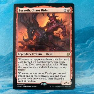MTG 3-card Zurzoth, Chaos Rider