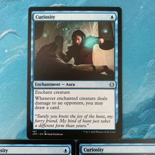 MTG 3 cards Curiosity