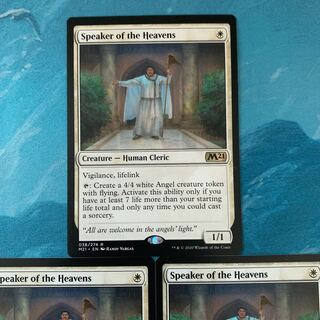 MTG 3 copies Speaker of the Heavens
