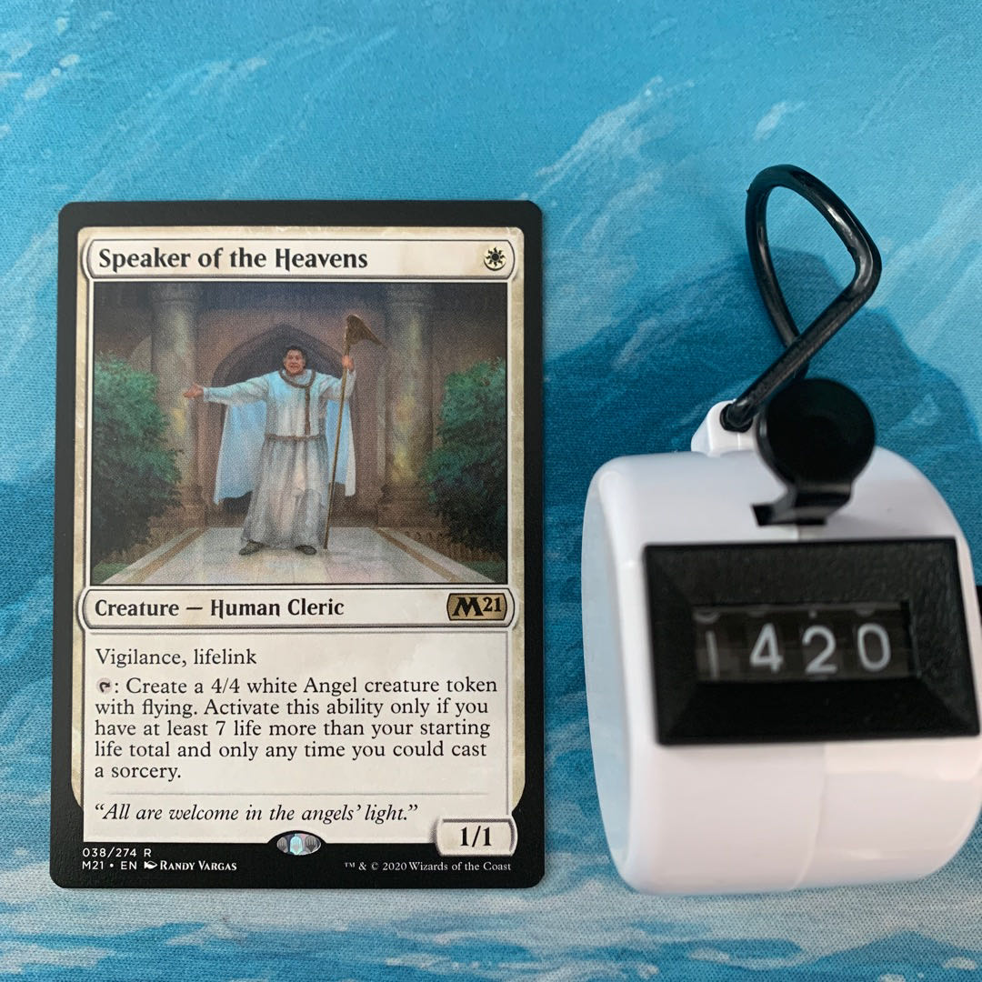 MTG 3 copies Speaker of the Heavens