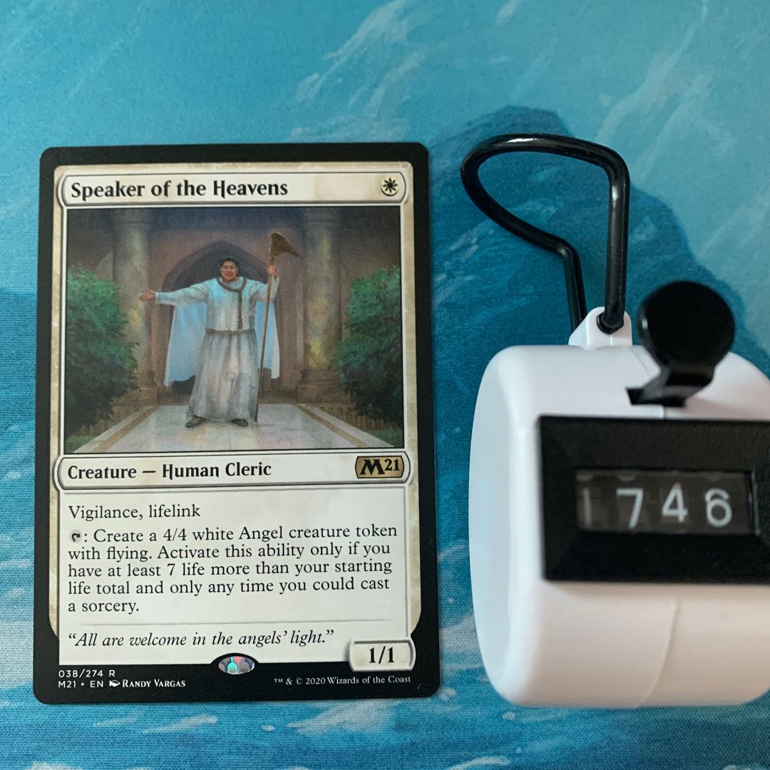 MTG 3 copies Speaker of the Heavens