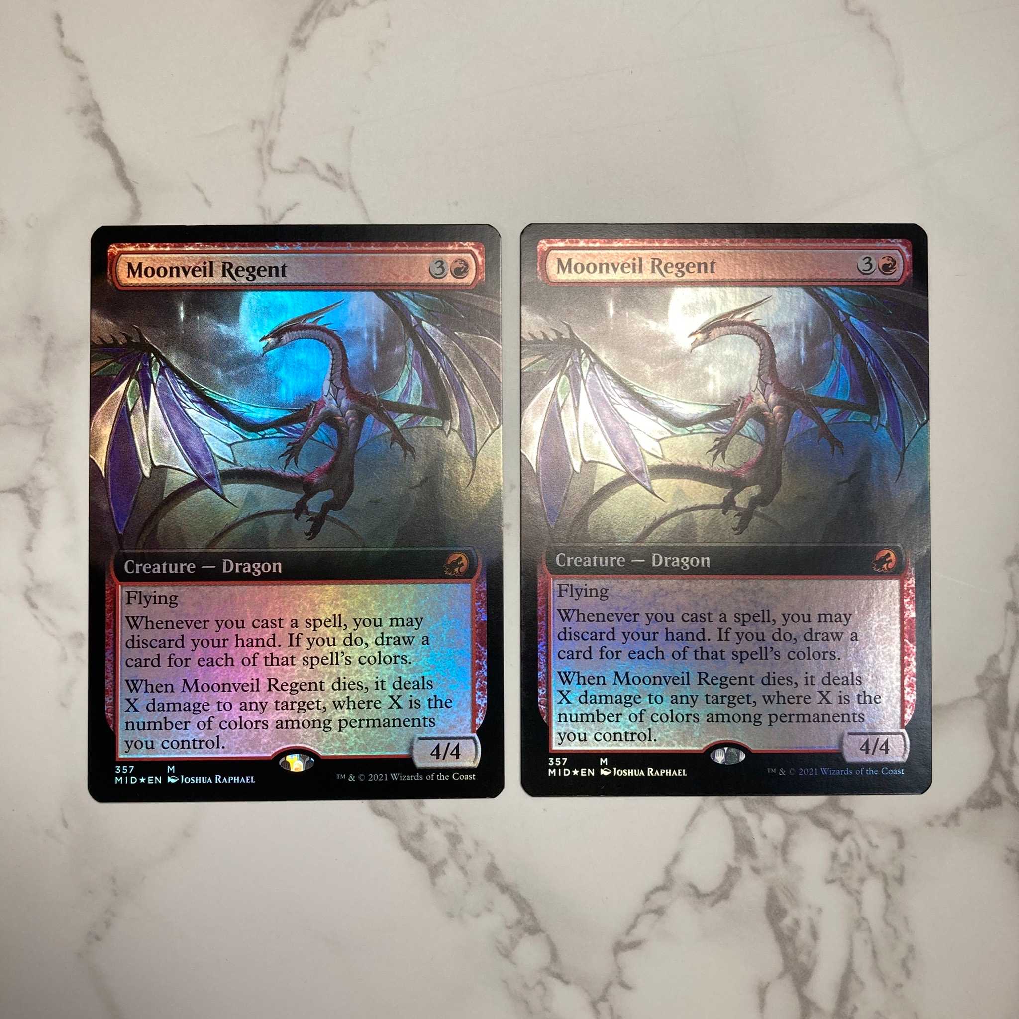 [2] Moonveil Regent/Moonveil Regent UK Extended Foil