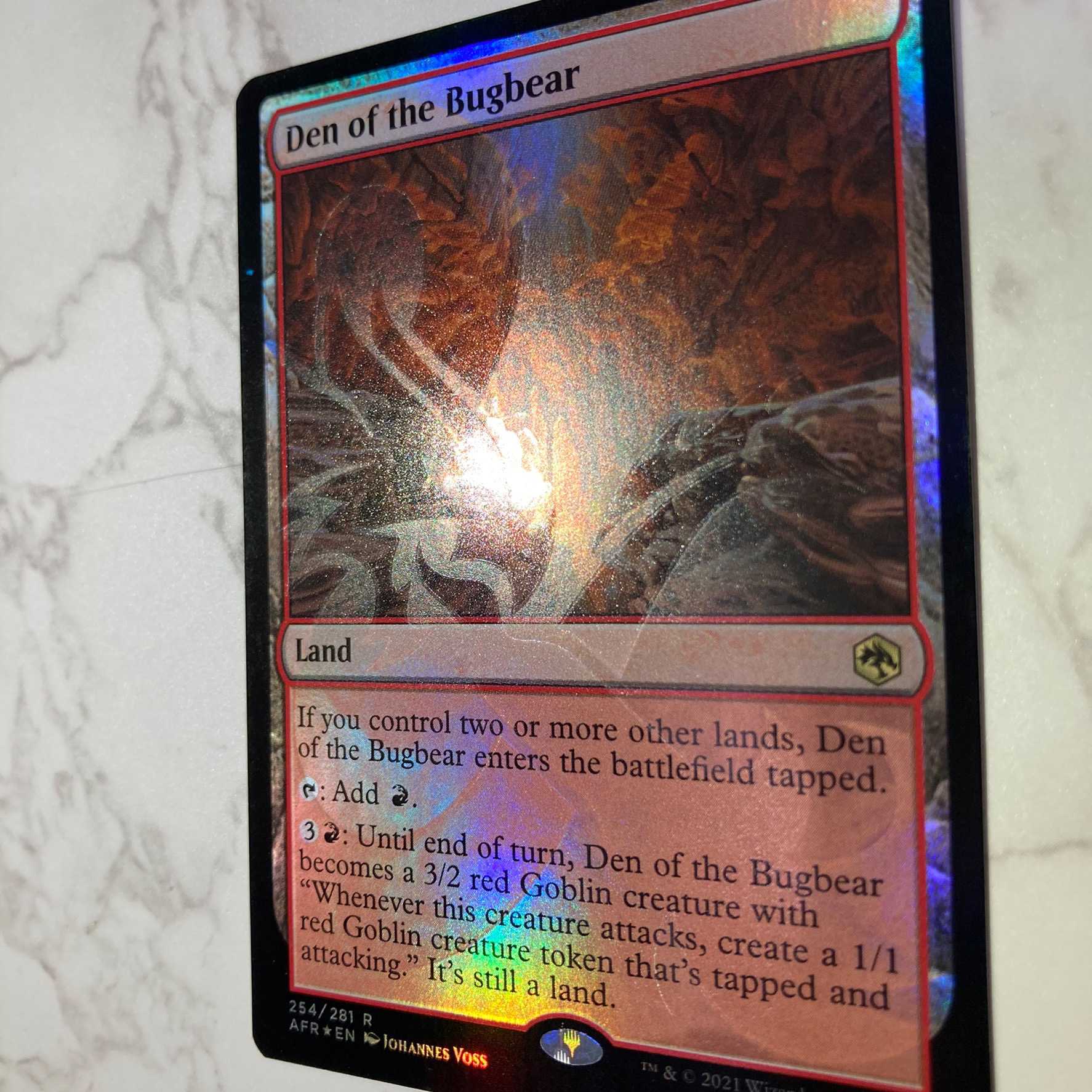 mtg バグベアの居住地アンパサンド2枚