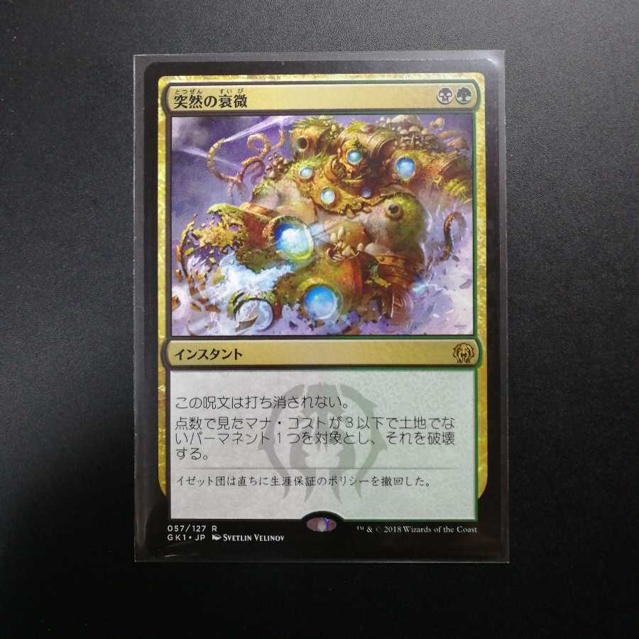 【まっさー様専用】突然の衰微