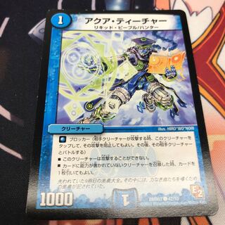 アクアティーチャー 1枚