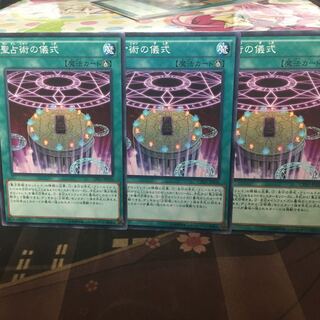 聖占術の儀式 3枚