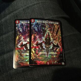 セット割引  瞬閃と疾駆と双撃の決断 2枚セット