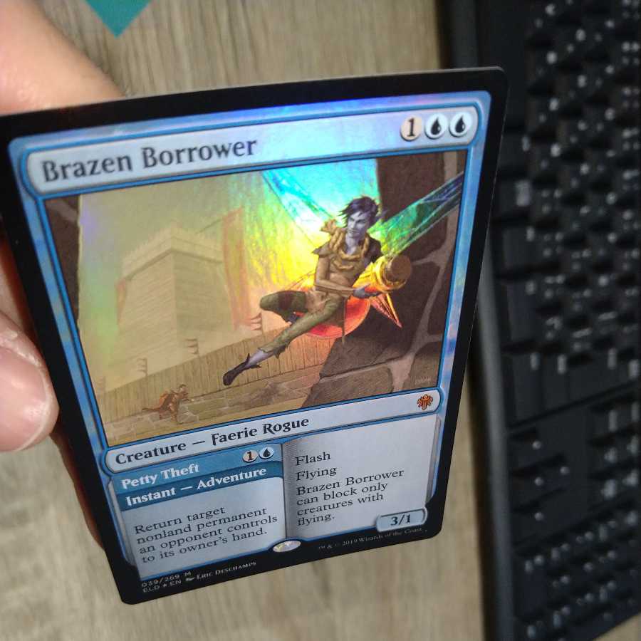 Brazen Borrower English foil