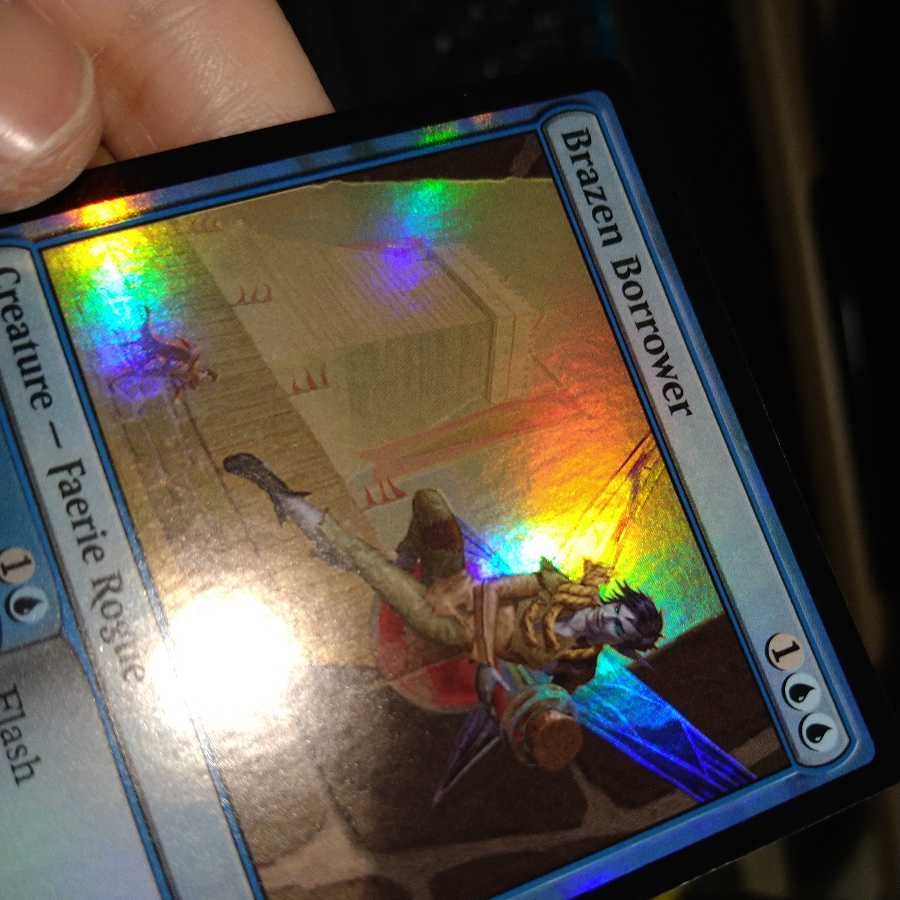 Brazen Borrower English foil