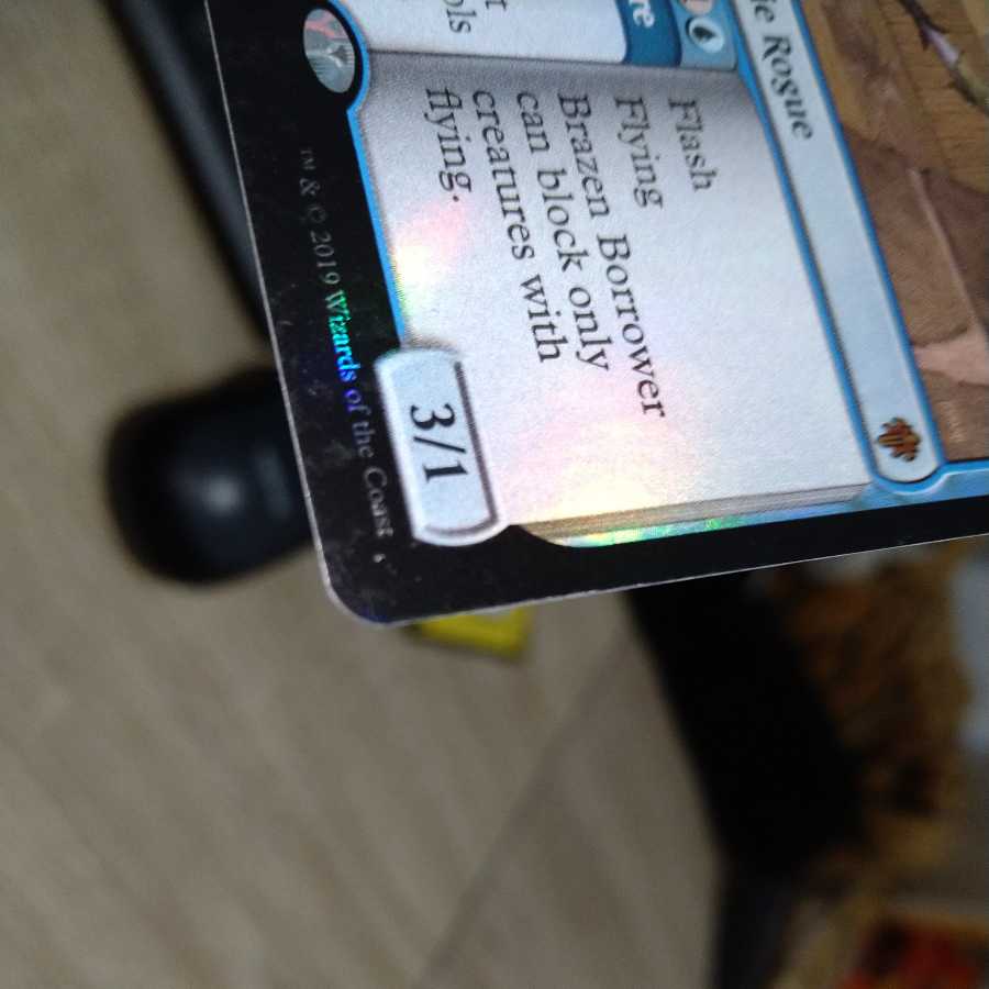 Brazen Borrower English foil