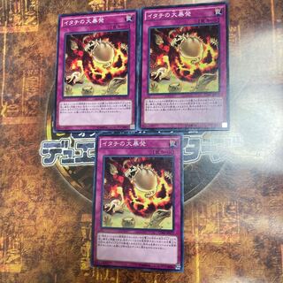 遊戯王★イタチの大暴発★ノーマル三枚★