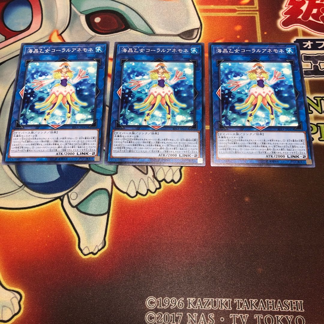 海晶乙女コーラルアネモネ　3枚　RIRA