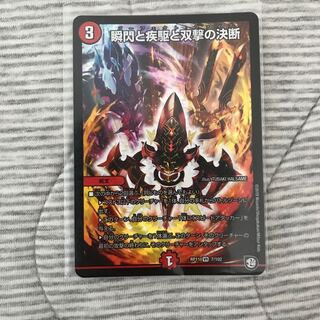 瞬閃と疾駆と双撃の決断