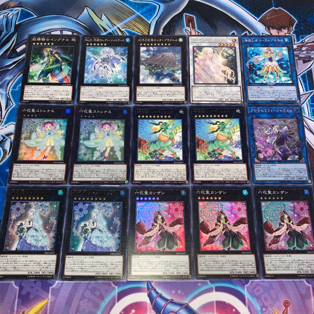 No.153 遊戯王 本格構築!! 六花デッキ 40枚+EX15枚