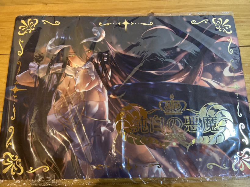 アルベド　カートン特典　プレイマット アルベド プレイマット オーバーロード Chaos TCG カートン特典