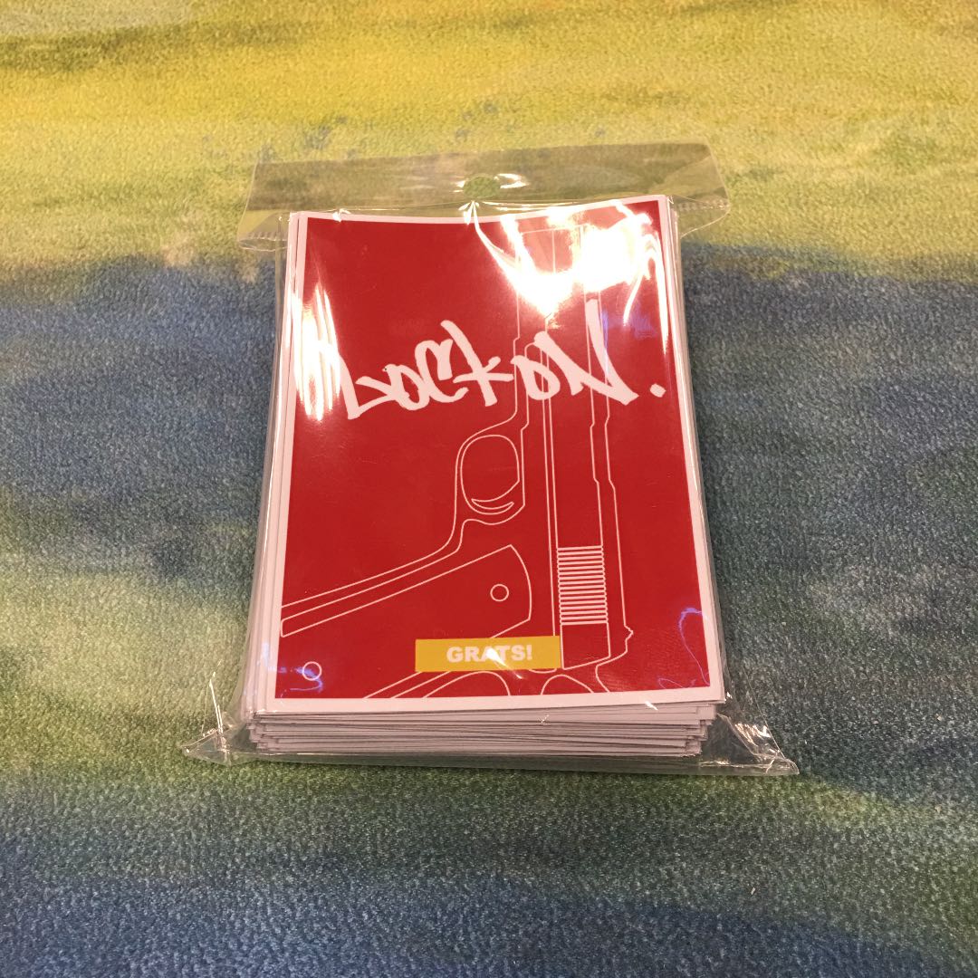 grats ! 第2弾 Lock on スリーブ 正月限定品