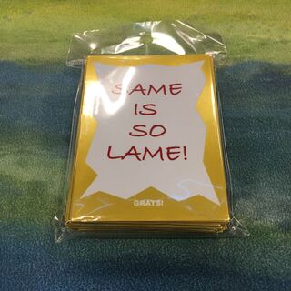 GRATSスリーブ 「LAME！」正月限定品