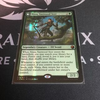 MtG 巨森の予見者 英語 フォイルfoil transform版