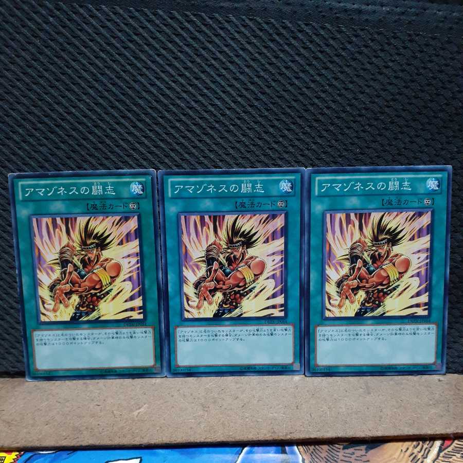 [Popotan] Yu-Gi-Oh! 5057 Amazoness Fighting Spirit Set of 3