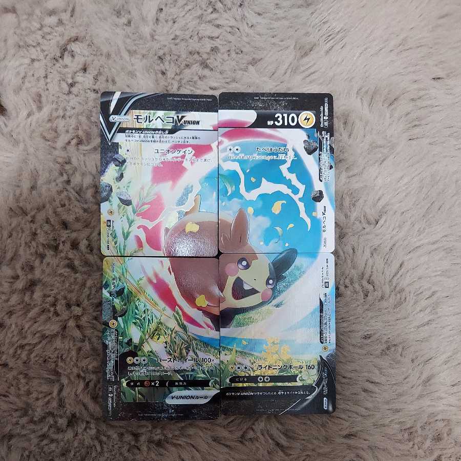 モルペコV-UNION 四枚