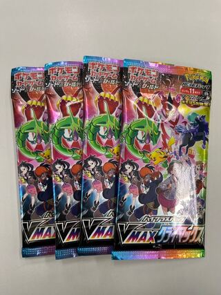 ポケモンカード　VMAXクライマックス　4パック